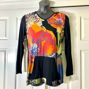 Edista hoodie lightweight jersey long sleeve hooded shirt, size XL